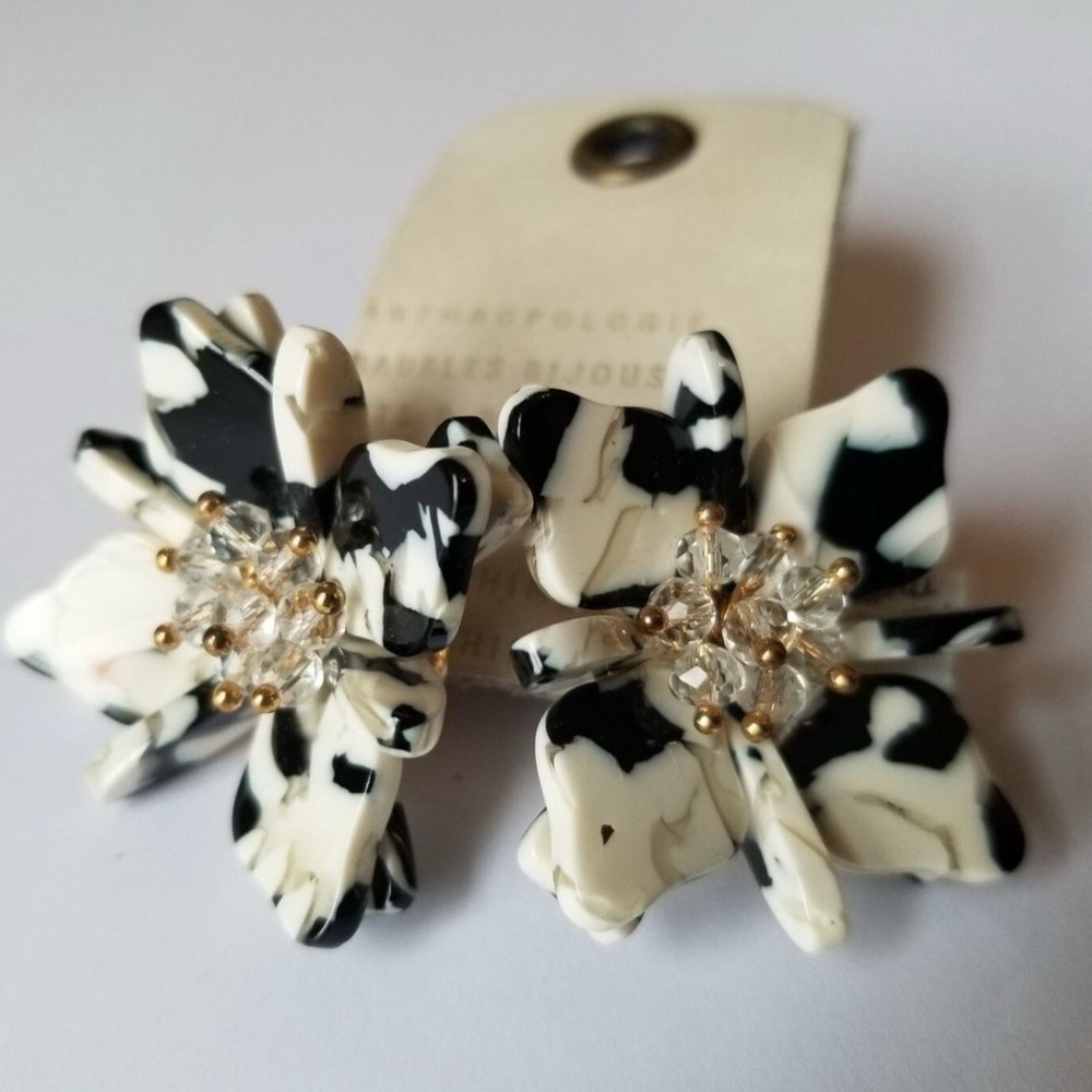 Anthropologie Nakamol Design Esme Post Earrings